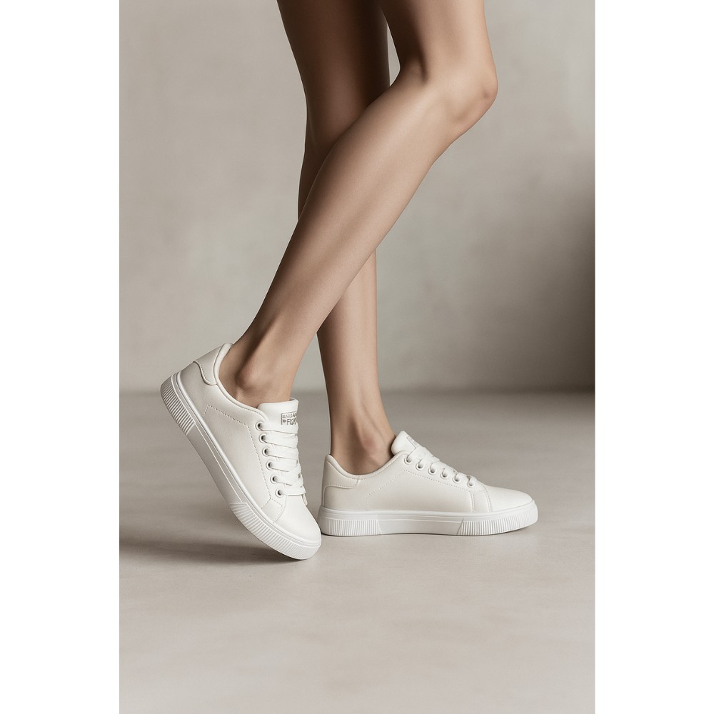 White women’s sneakers Elpasso art 437-2-green 4934 from Ukraine