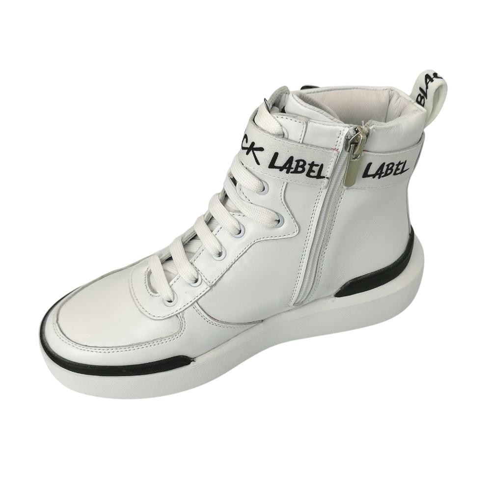 Boots sneakers women's white El Passo model 4936