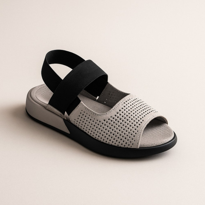 Gray Women's Sandals Estmod 4944 - The Lightness of Every Step