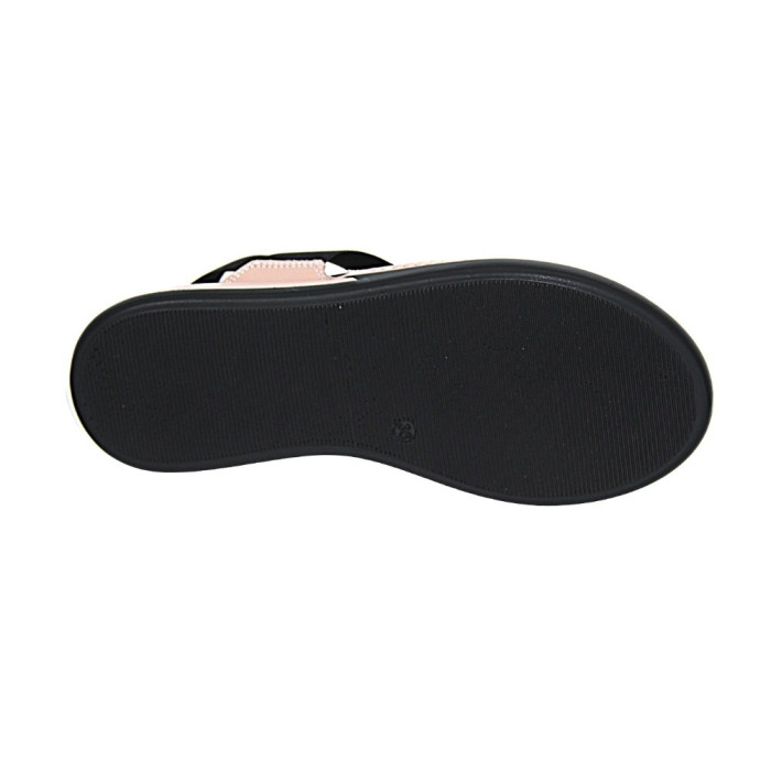 Stylish Women's Leather Sandals Estmod 4945 Pink