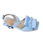 Sandals female blue Evromoda (Turkey) model 4946