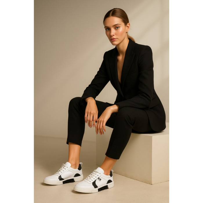 Женские белые кроссовки Marsel 305-300-32 из Турции модель 4959