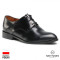 Women's black oxford shoes Solo Femme 77904-08-c57-000-03-00 4969 made of genuine leather from a Polish manufacturer