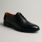 Women's black oxford shoes Solo Femme 77904-08-c57-000-03-00 4969 made of genuine leather from a Polish manufacturer