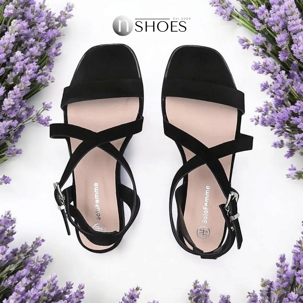 Сандалії жіночі чорні Solo Femme (Польща) модель 4971