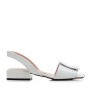 Sandals female gray Evromoda (Turkey) model 4973