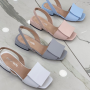 Sandals female gray Evromoda (Turkey) model 4973