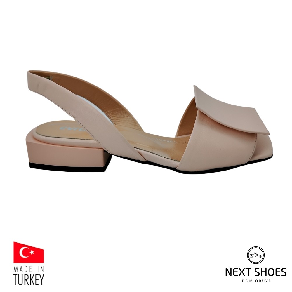 Sandals female pink Evromoda (Turkey) model 4974
