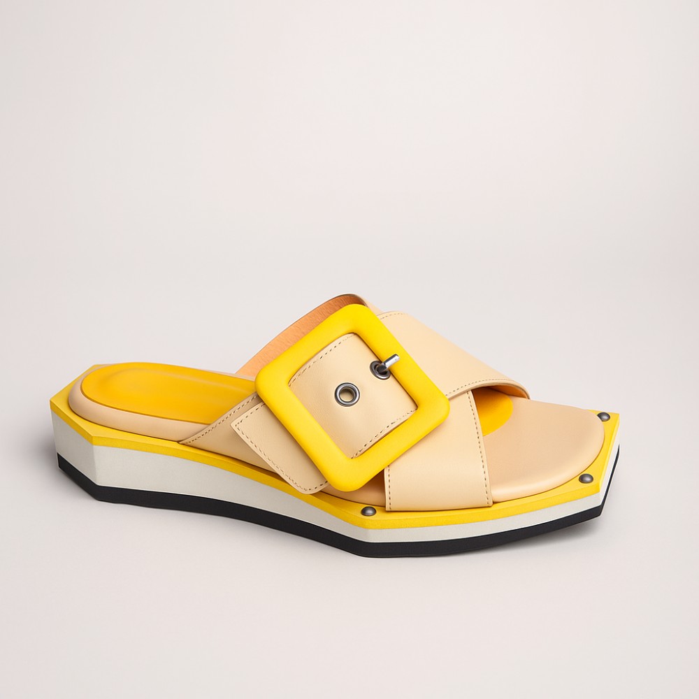 Шльопанці жіночі жовті Ripka (Туреччина) модель 4981