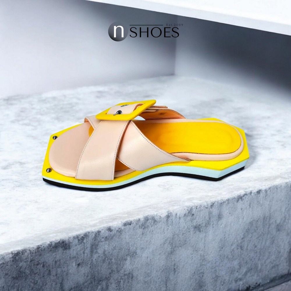 Шльопанці жіночі жовті Ripka (Туреччина) модель 4981