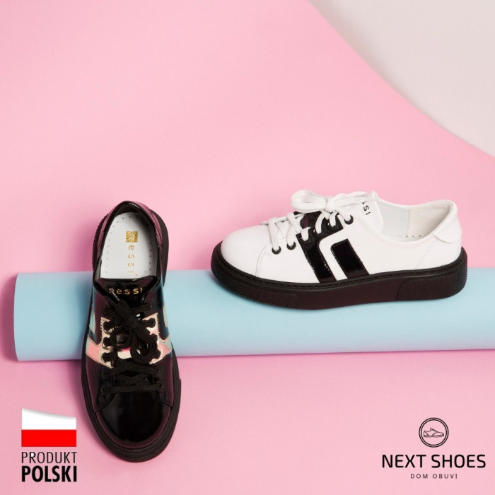 Women's leather sneakers NESSI (Poland) model 4993