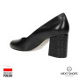 Women's black shoes Visconi (Poland) model 4996