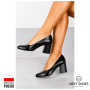 Women's black shoes Visconi (Poland) model 4996
