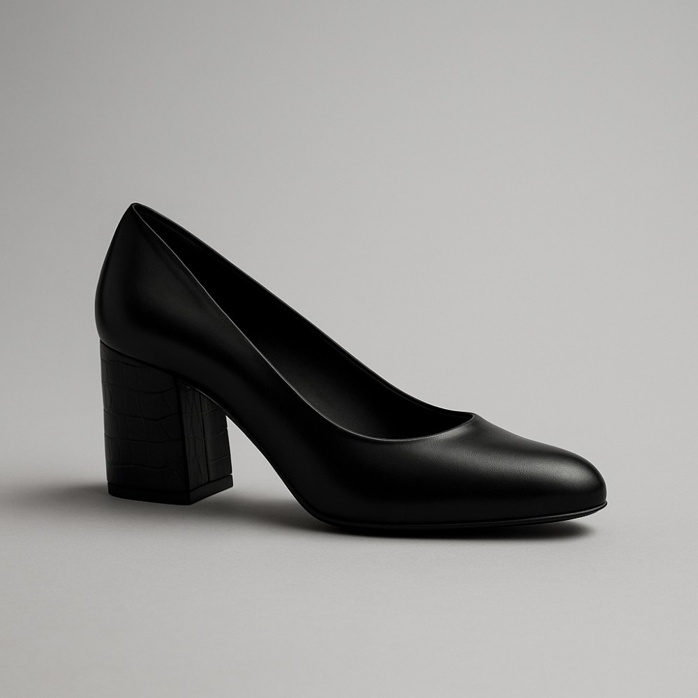 Women's black shoes Visconi (Poland) model 4996