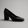 Women's black shoes Visconi (Poland) model 4996