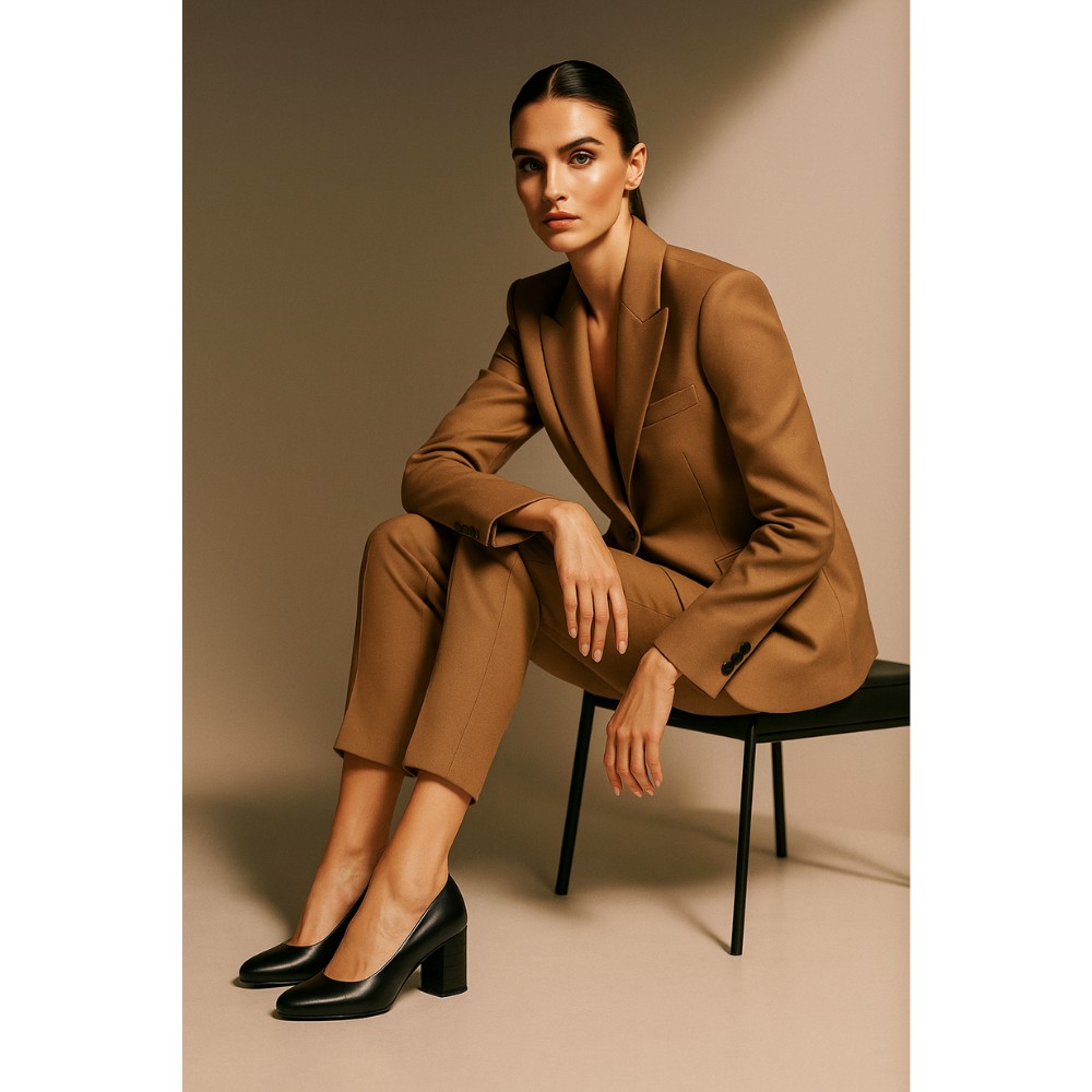 Women's black shoes Visconi (Poland) model 4996