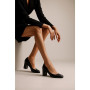 Women's black shoes Visconi (Poland) model 4996