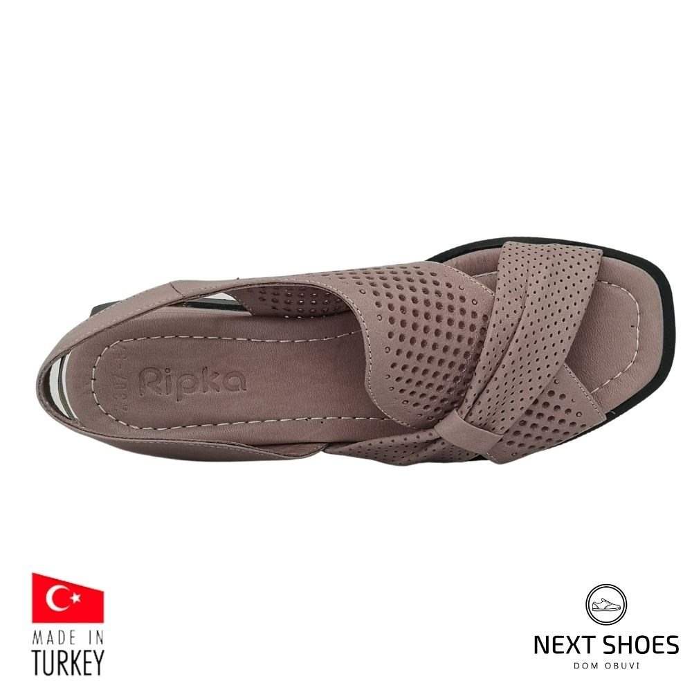 Босоножки женские розовые Ripka (Турция) арт 4307-57 модель 5001