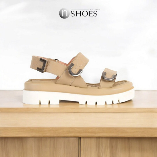 Женские розовые кожаные босоножки на платформе Ripka Турция 165-2673-3542 T BYZ 5003 модные с липучками