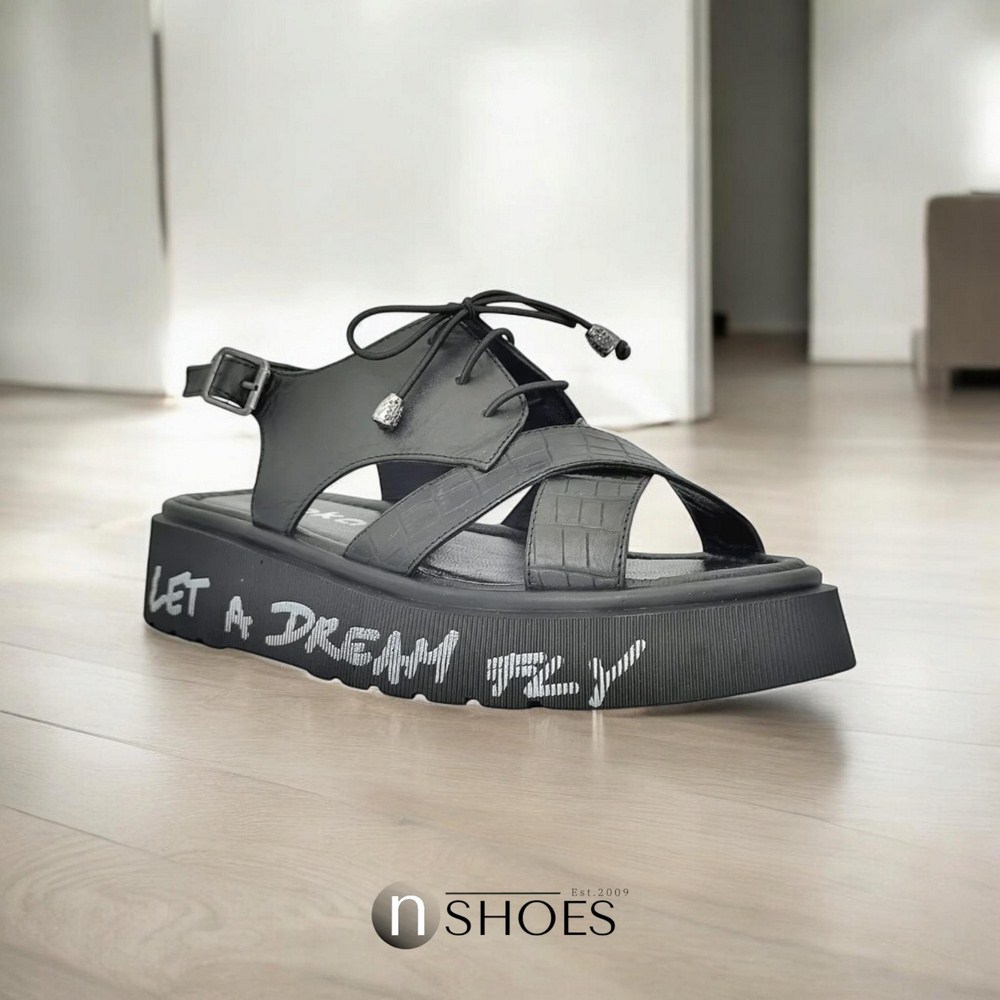 Босоніжки жіночі чорні Ripka (Туреччина) модель 5004