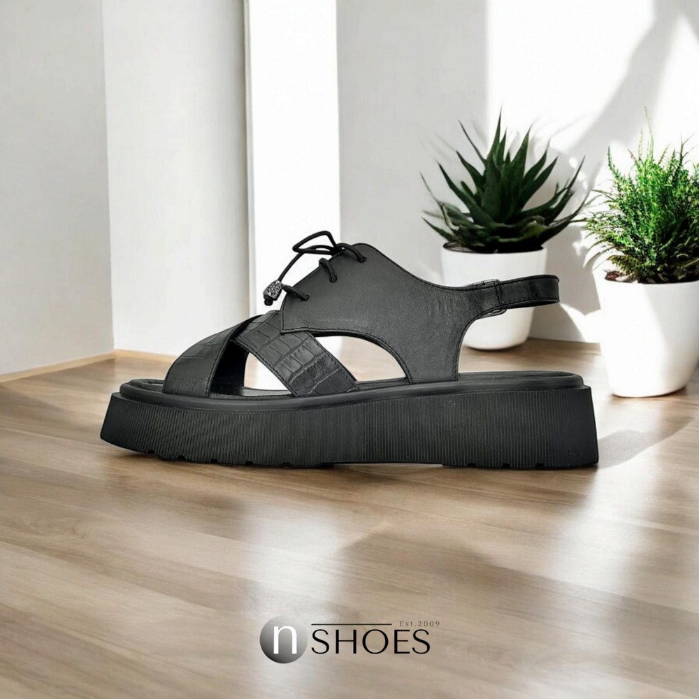 Босоніжки жіночі чорні Ripka (Туреччина) модель 5004