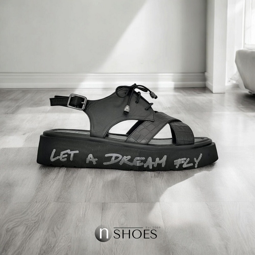 Босоніжки жіночі чорні Ripka (Туреччина) модель 5004