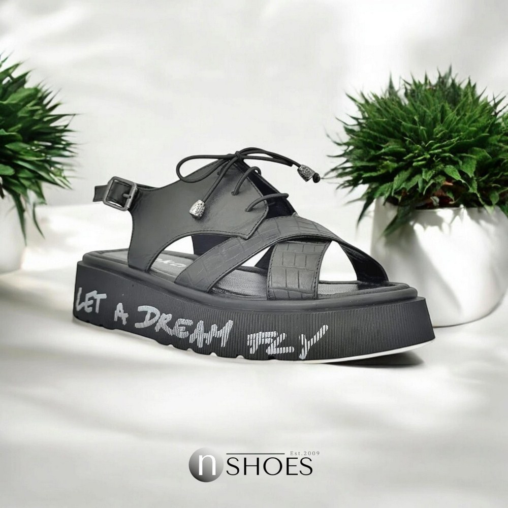 Босоніжки жіночі чорні Ripka (Туреччина) модель 5004