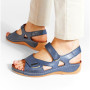 Sandals female blue Poland (Poland) art 5-0830-002 model 5008