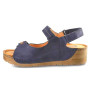 Sandals female blue Poland (Poland) art 5-0830-002 model 5008