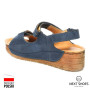 Sandals female blue Poland (Poland) art 5-0830-002 model 5008