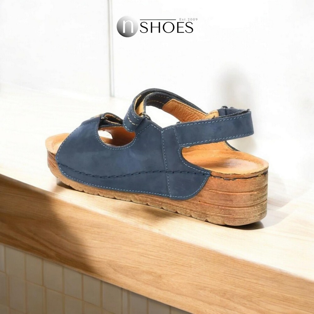 Sandals female blue Poland (Poland) art 5-0830-002 model 5008