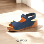 Sandals female blue Poland (Poland) art 5-0830-002 model 5008