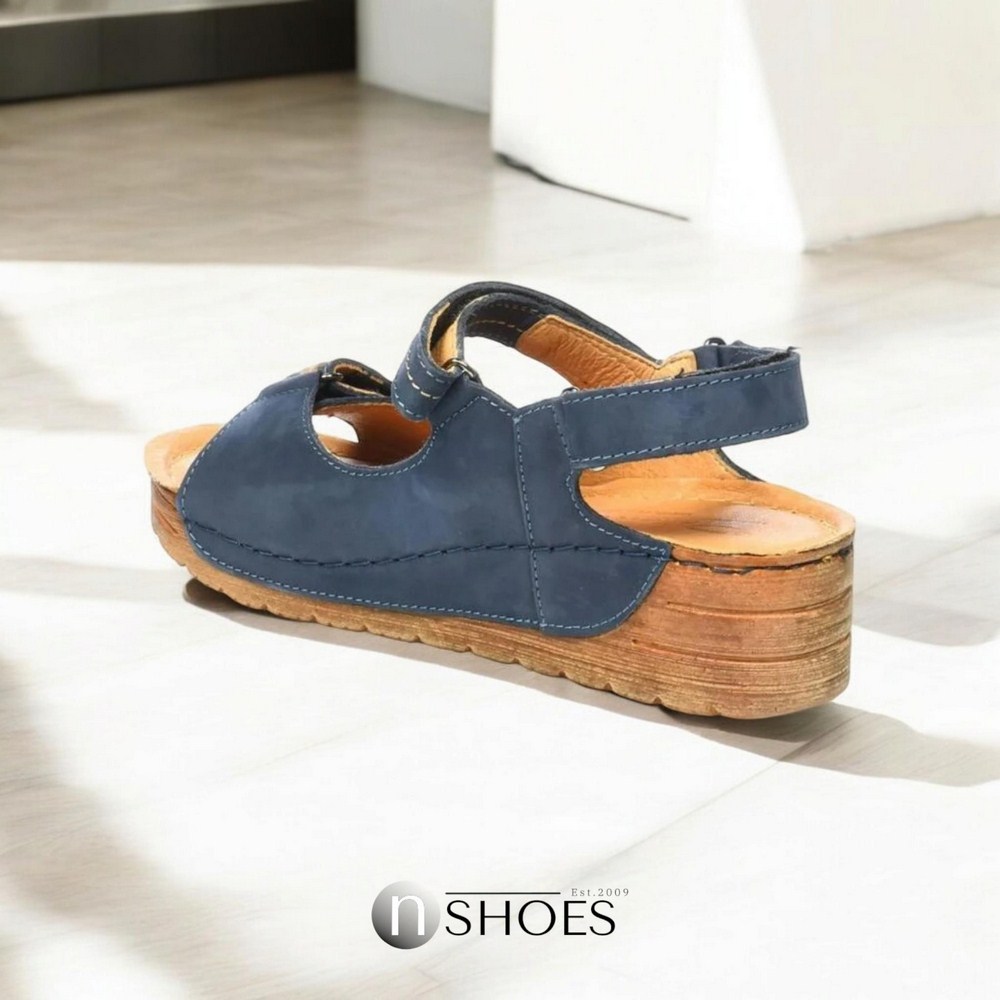 Sandals female blue Poland (Poland) art 5-0830-002 model 5008