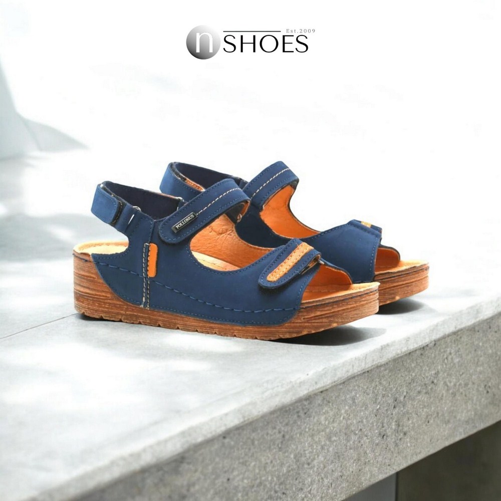 Sandals female blue Poland (Poland) art 5-0830-002 model 5008