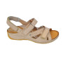Sandals female beige Pollonus(Poland) summer art 5-0773-048 model 5009