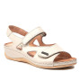 Sandals female beige Pollonus(Poland) summer art 5-0773-048 model 5009