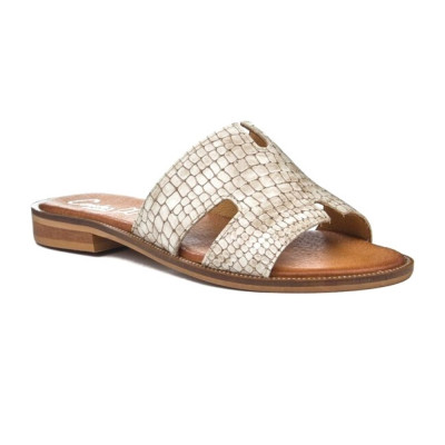 Slippers female Contes Poland 537 BEZOWY KROK 5014