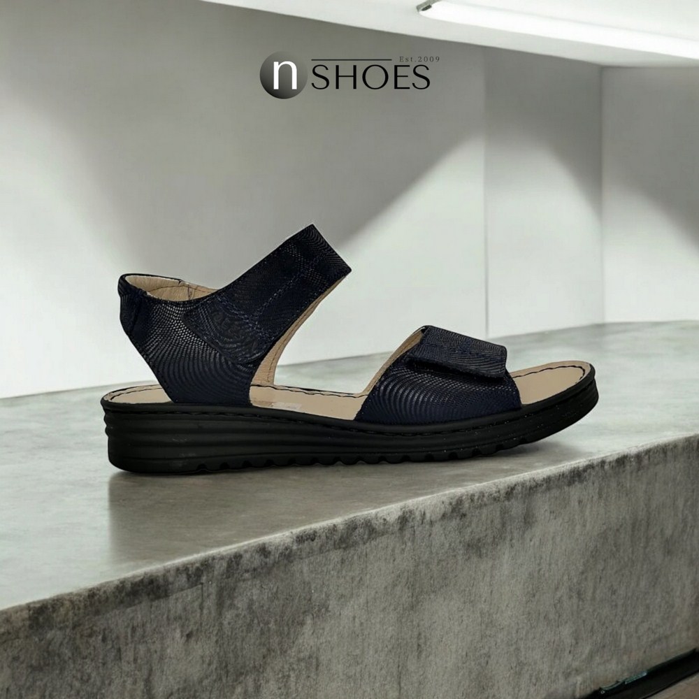 Босоніжки жіночі сині Lesta (Польща) арт 261-1289-1-3002 модель 5016