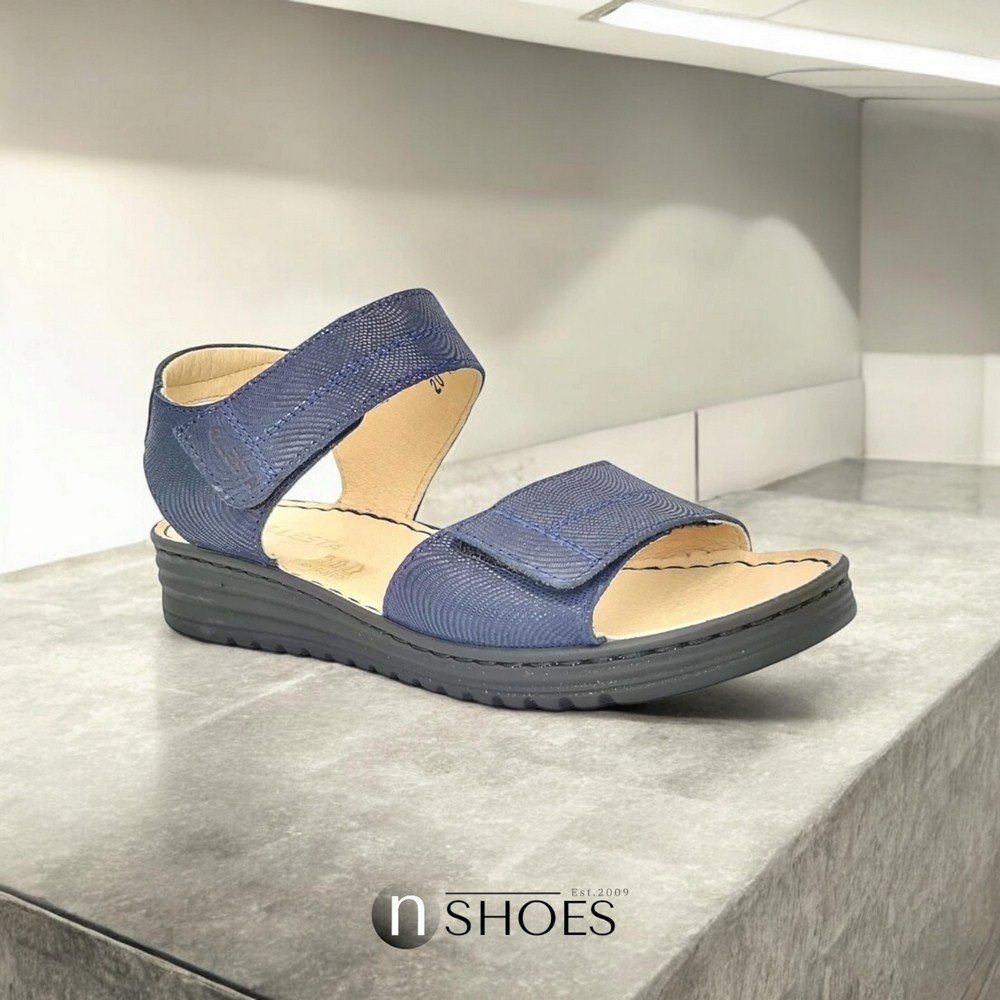 Босоніжки жіночі сині Lesta (Польща) арт 261-1289-1-3002 модель 5016