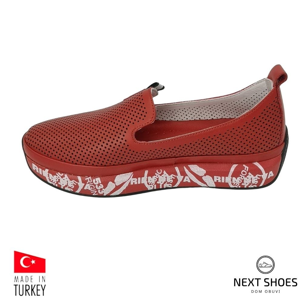 Кеди жіночі червоні Derem (Туреччина) модель 5027