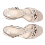 Sandals female gold Nessi (Poland) model 5034