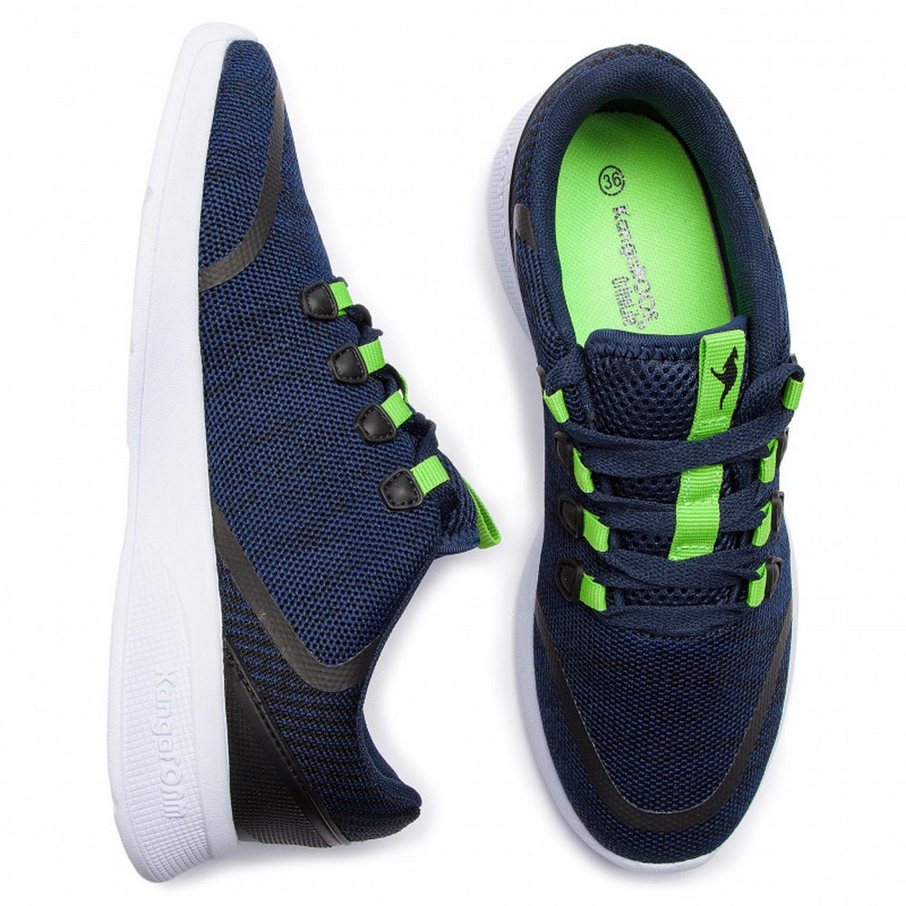 Кроссовки женские синие Kangaroos 183180004054 kf-lock