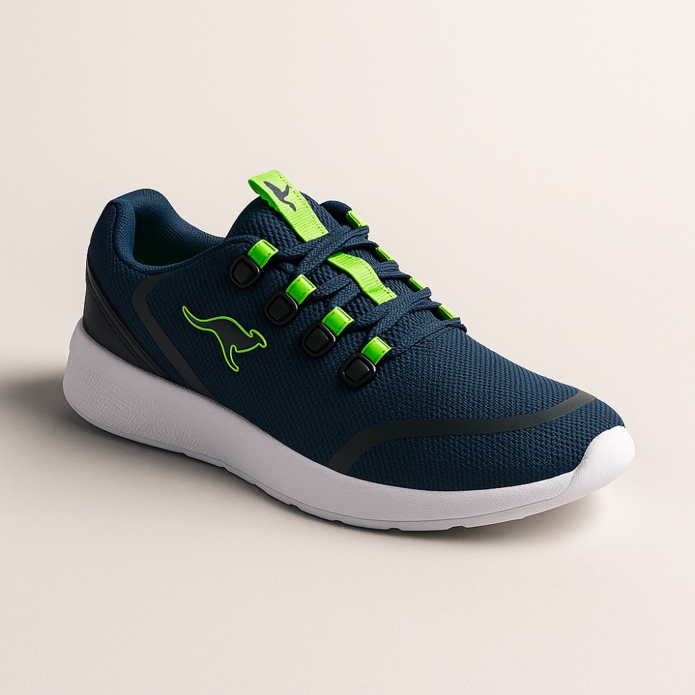 Кроссовки женские синие Kangaroos 183180004054 kf-lock