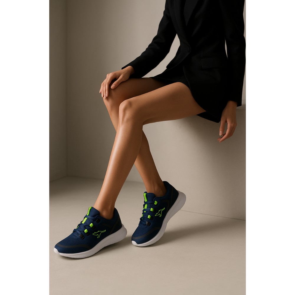 Кроссовки женские синие Kangaroos 183180004054 kf-lock