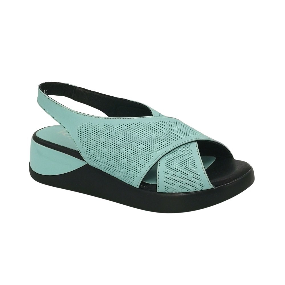 Босоніжки жіночі бірюзові Ripka (Туреччина) модель 5050