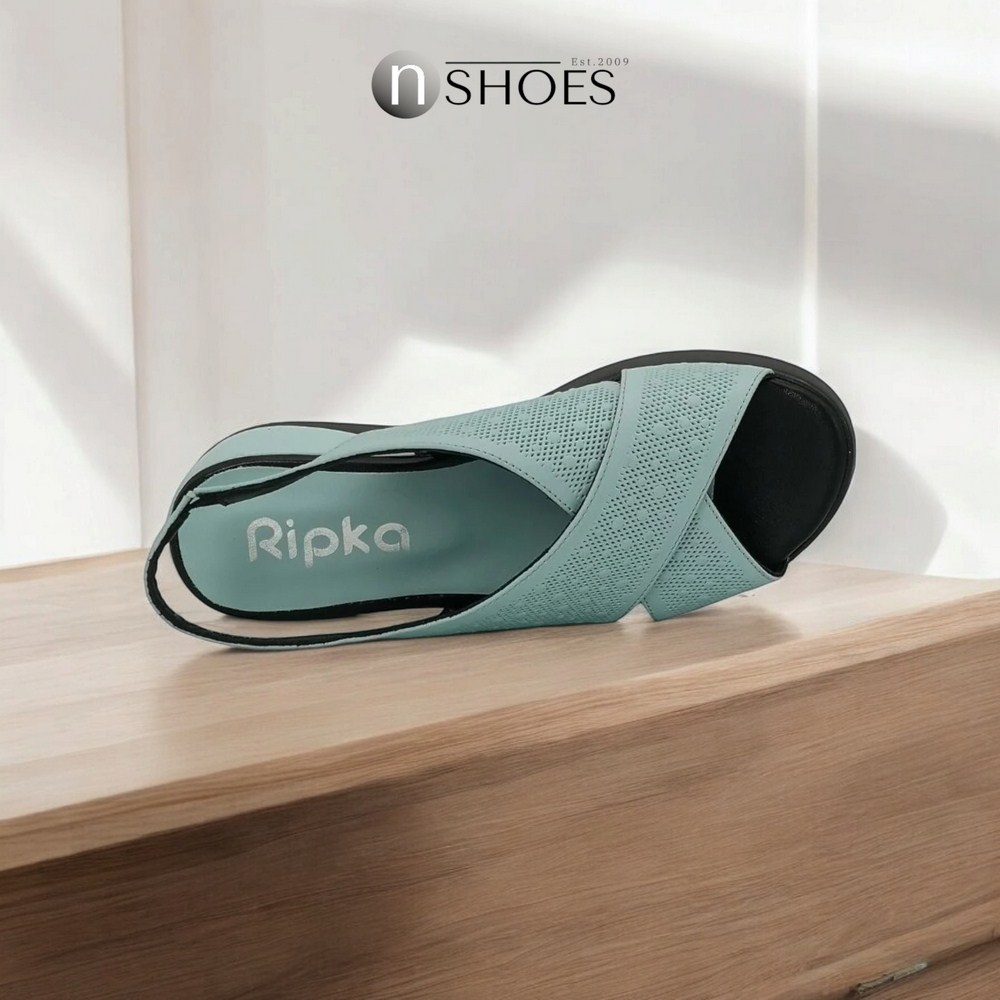 Босоніжки жіночі бірюзові Ripka (Туреччина) модель 5050