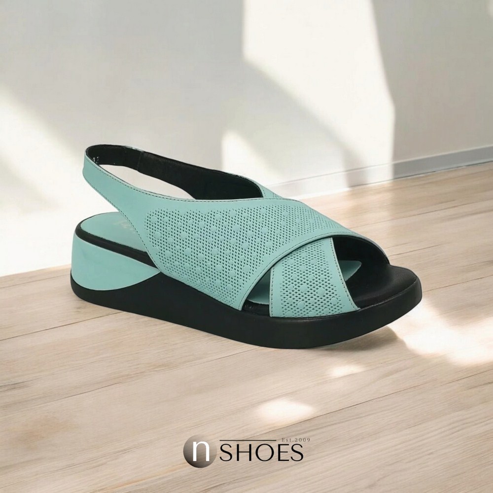 Босоніжки жіночі бірюзові Ripka (Туреччина) модель 5050