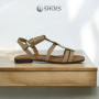 Sandals female gold Best but (Poland) model 5051-4730