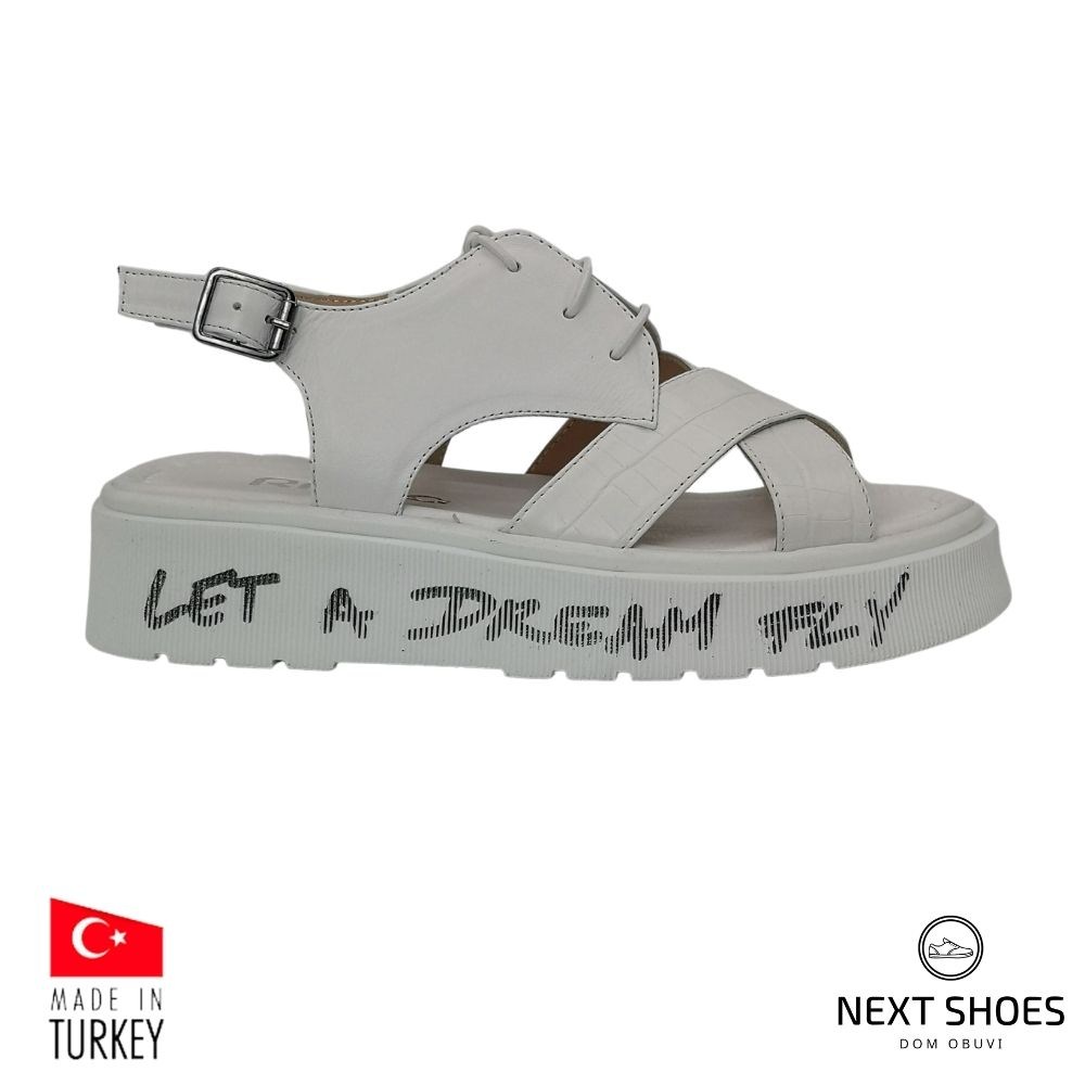 Босоніжки жіночі білі Ripka (Туреччина) модель 5057