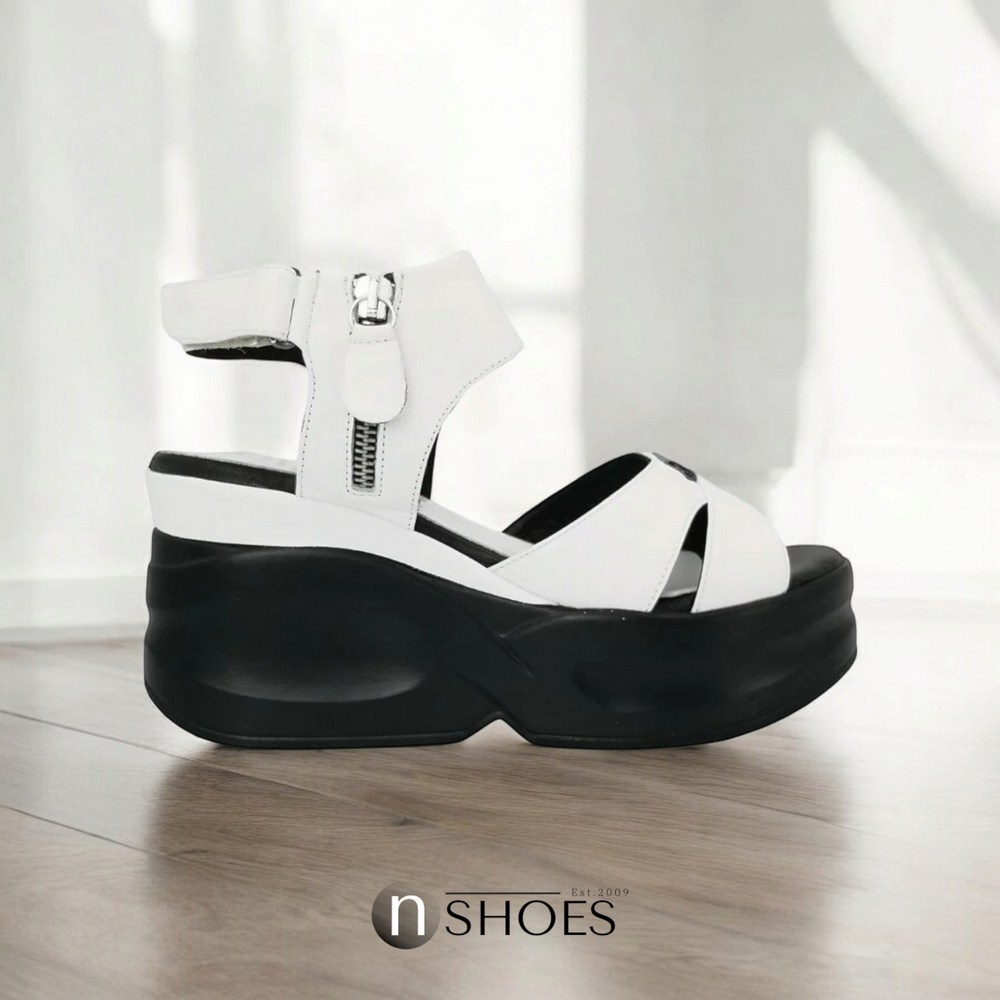 Босоножки женские белые Ripka (Турция) модель 5058